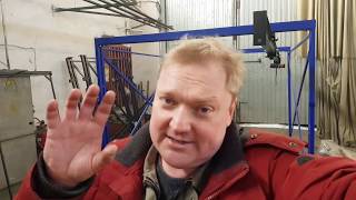Автомобильная кран-балка для пчёл. Макетирование козлового крана