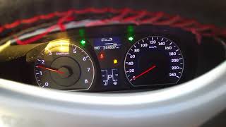 hyundai i30 пробег 245 т. запуск двигателя -27