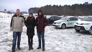 Toyota RAV4, Skoda Oktavia A7, Renault Fluence: большой тест-драйв Автопанорама