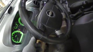 Как отключить зуммер забытого ключа Chevrolet Aveo .