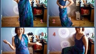 4 простых способа повязать парео