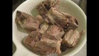 طريقة سلق اللحمة (اللحمة المسلوقة) واجمل شوربة منها