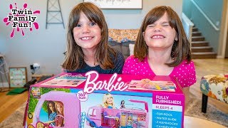 Twins Barbie Dream Camper bloopers and outtakes