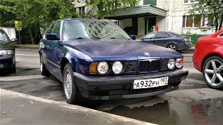 BMW E34 520 за 100 тыщ ! троит мотор !