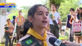 Reportagem RBS TV sobre Campori da MOSR