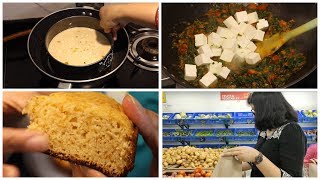 Aapke Kehne Par Pehli Baar Try Kiya | Eggless ORANGE CAKE without oven | Lasooni PALAK PANEER bhurji