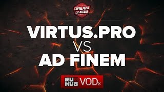 Virtus.pro  vs Ad Finem, DreamLeague Season 6, game 2 [GodHunt, NS]