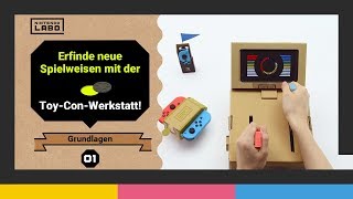 Erfinde neue Spielmöglichkeiten mit der Toy-Con-Werkstatt – Episode 1