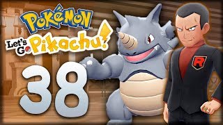 ДЖОВАННИ, ЗЕМЛЯНОЙ ГИМ - Pokemon: Let's Go, Pikachu #38 - Прохождение (ПОКЕМОНЫ НА НИНТЕНДО СВИЧ)