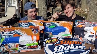 MASSIVE Nerf 2016 Super Soaker Overview + Buyers Guide!