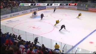 USA-SWEDEN 3-1/США-ШВЕЦИЯ 2013 IIHF Ice Hockey U20 World Championship FINAL 05.01.13