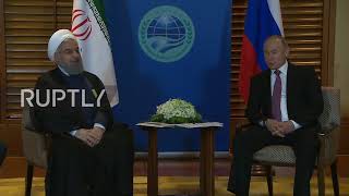 China: Putin and Rouhani meet at Shanghai Cooperation Summit
