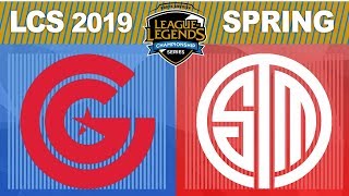CG vs TSM - LCS 2019 Spring Split Week 9 Day 1 - Clutch Gaming vs Team SoloMid