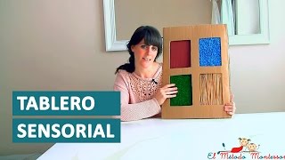 Tablero Sensorial Montessori ( El Metodo Montessori )