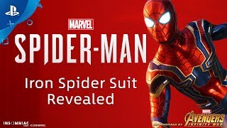 Marvel's Spider-Man - Iron Spider Suit Revealed | PS4