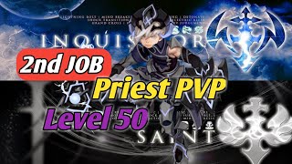 2nd Job Priest PVP Level 50 Dragon Nest M "Inquisitor & Saint"