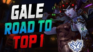 GALE INSANE WIDOW! [ OVERWATCH SEASON 8 TOP 500 ]