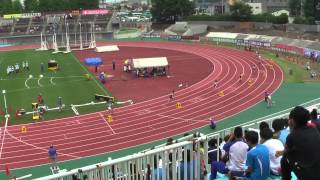 H24南関東大会　男子４００ｍ決勝
