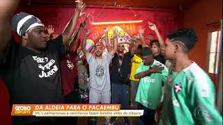 BATALHA DA ALDEIA NO GLOBO ESPORTE - CORINTHIANS X PALMEIRAS