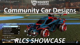 Community Car Designs - RLCS Showcase (Rocket League)