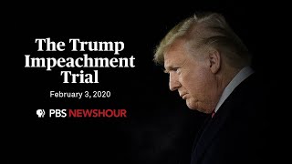 WATCH LIVE: Senators explain their votes in Trump impeachment trial | Feb. 3, 2020