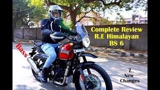 Royal Enfield Himalayan BS6 First Ride Review 2020 What's New in Himalayan Bs6 #2020Newbikes