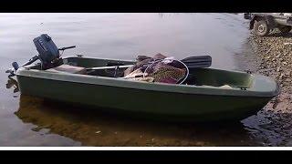 Пластиковая лодка Антал Кайман 300, лодочный мотор Sea-Pro 2,5