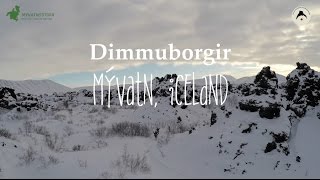 Yule lads in Dimmuborgir, Myvatn Iceland