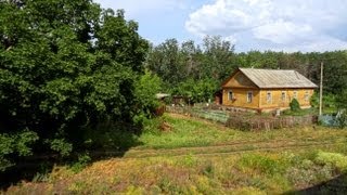 Родные Просторы из окна поезда Москва - Саратов. Лето. Влог: Россия 2013. Ч.4