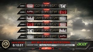 MSI Day 1 Highlights ALL GAMES ALL KILLS - Mid Season Invitational 2017 Highlights