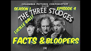 Season 1 Ep. 4--The Three Stooges--"Three Little Pigskins"--BLOOPERS, FACTS, and MORE!!