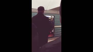 Fight on Metro between CSKA and Spartak / Драка фанатов ЦСКА и Спартака в метро