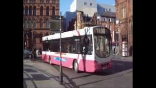 Metro buses in Belfast