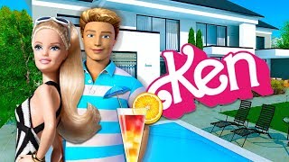 KEN SI BARBIE LA PISCINA !