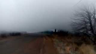 Сказочный туман. Туман по дороге в Днепровское. Украина.