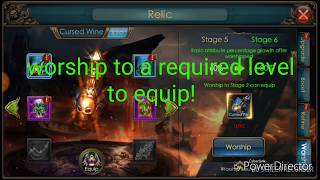 Legacy Of Discord _ LOD : How to use relic to increase  BR