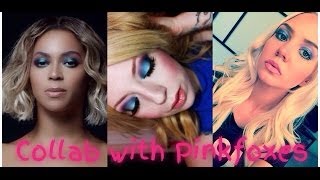 Beyonce "Mine" Makeup Tutorial ♡ Collab with Pinkxfoxes