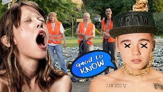 Justin Bieber HÄNGEN?! Nazis sagen JA! - SEX-SUCHT LIKE A PORNO? - Bier statt GELD! - GoodToKnow