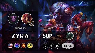 Zyra Support vs Pyke - NA Master Patch 9.12