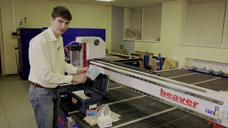 Фрезерный станок с ЧПУ beaver 30 AVLT8 PRO. Видео работы станка