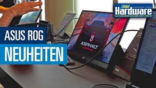 Asus ROG portables 240-Hz-Display | Strix-Netzteil | Wifi AX Mesh Router