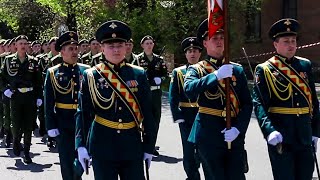 Поздравление ветерана ВОВ Валентины Петровой во Владикавказе