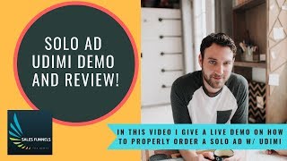 Solo Ad Udimi Demo and Review! Bonus $5 dollar Coupon for Udimi by Using My Link Below!
