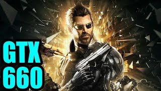 Deus Ex: Mankind Divided - GTX 660 OC | 1080p | 900p | 720p | FRAME-RATE TEST