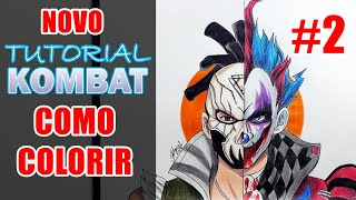 TUTORIAL KOMBAT #2  PART #2 - COLORINDO REI CAVEIRA vs JOKER - (FREE FIRE)