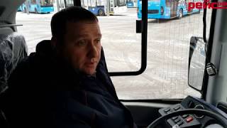 Электробус ЛиАЗ‑6274: кабина, удобство управления, запас хода