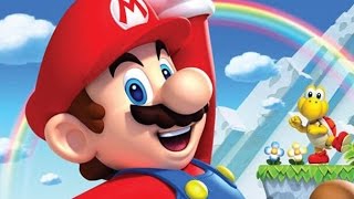 New Super Mario Bros U Walkthrough part 1 (60 FPS) Acorn Plains All Star Coins (Wii U)