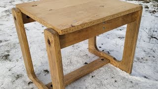 Реставрация старого стула своими руками. doRABOTKA