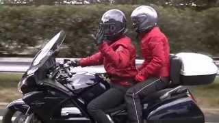 Honda Pan European STX1300 tandem riding