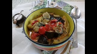 Диетическое блюдо за полчаса .Вкуснейшее овощное рагу.